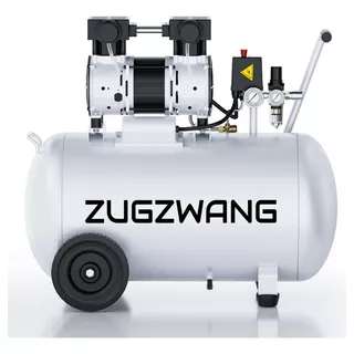 Zugzwang Compresor De Aire Silencioso Aceitelibre 2hp 21 Gal