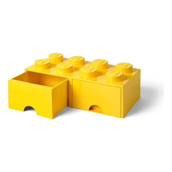 Bloques Apilables Para Armar Lego Brick Drawer 8 Con Cajones Lego X1 4006 Color Yellow