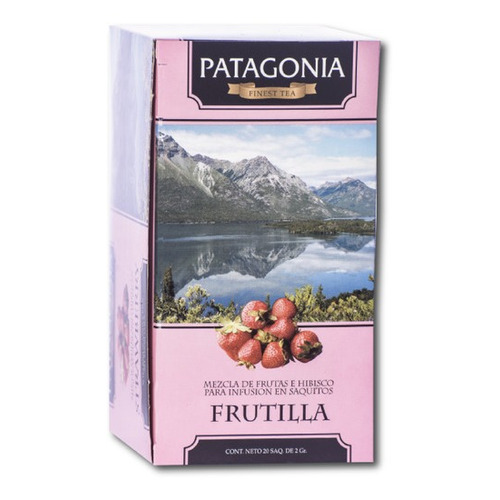 Te Patagonia Premium X 20 Saq. Frutilla