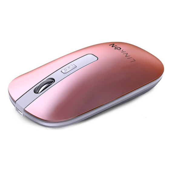 Mouse Inalambrico Bluetooth Usb Recargable Para Mac Linkon