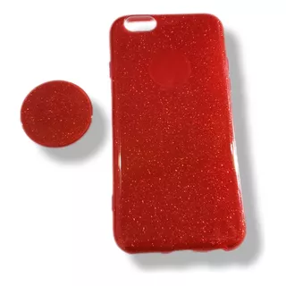 Capinha Com Glitter Para iPhone 6 