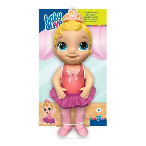 Muñeca Baby Alive Dulce Bailarina Bebé Rosada