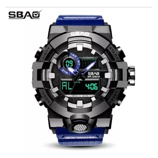 Reloj Militar Shock G Hombre Resistencia Agua 3atm Sb-8018