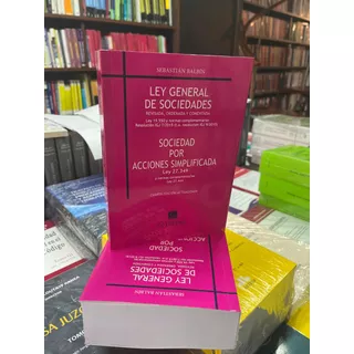 Ley General De Sociedades Comentada Y Ordenada.nuevo! 19550