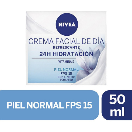 Crema Facial Hidratante Activa Día Nivea Fps15 50ml