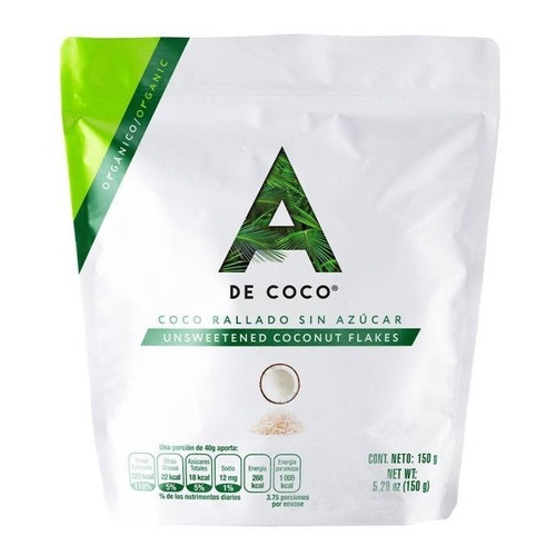 Coco Orgánico Deshidratado 150g