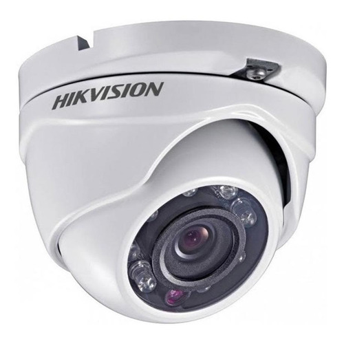 Cámara de seguridad Hikvision DS-2CE56D0T-IRMF Turbo HD con resolución de 2MP visión nocturna incluida