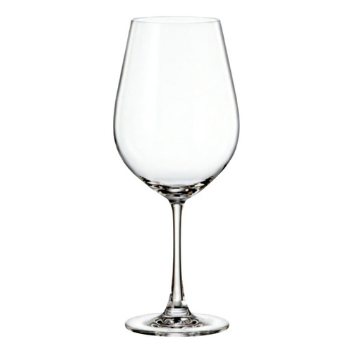 Copón Vino Cristal Bohemia Sarah 690ml Set X6