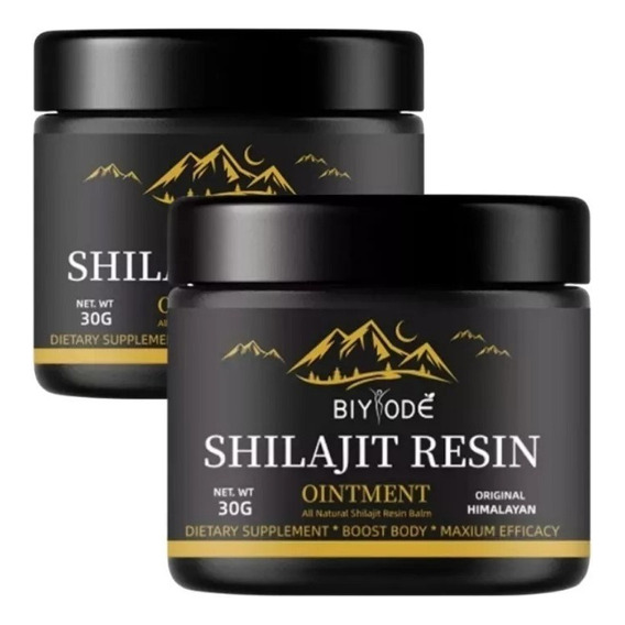 Resina De Shilajit Natural Pura Orgánica Del Himalaya 60ml