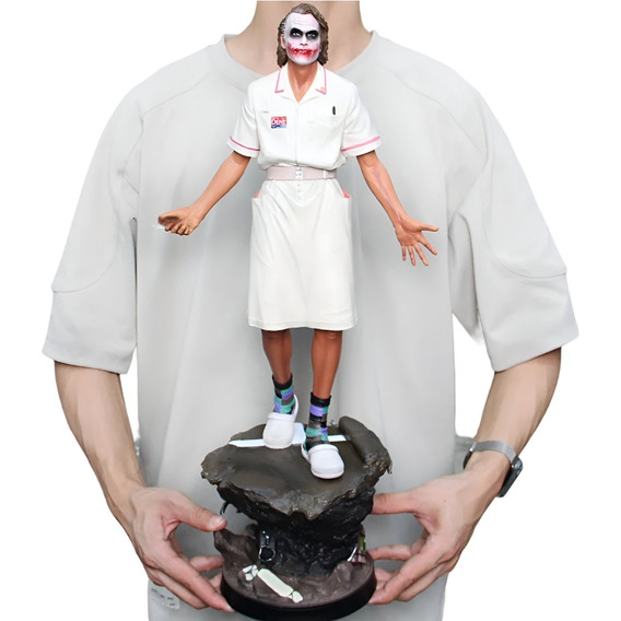 Figura Enfermera Joker Heath Ledger The Dark Knight 54cm