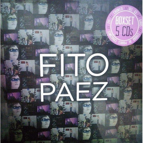 Fito Paez - Box Set 5 Cds. , Cerrado