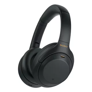 Audífonos Sony Noise Cancelling Bluetooth Hi-res Wh-1000xm4 Color Negro