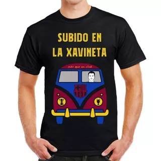 Súper Playera Fan Made La Xavineta Xavi Hernandez Barcelona