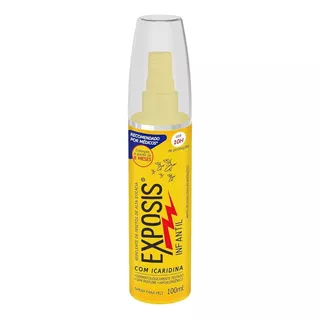 Exposis Infantil Spray Com Icaridina Repelente Dengue 100ml