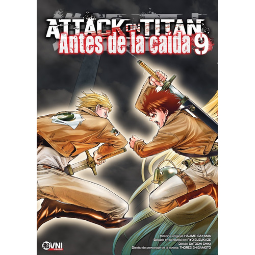 Attack On Titan Antes De La Caida 9, De Isayama. Serie Attack On Titan Antes De La Caida, Vol. 9. Editorial Ovni Press, Tapa Blanda, Edición 1 En Español, 2021