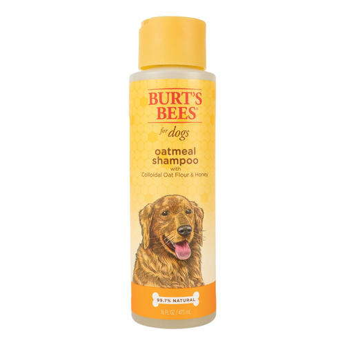 Burt's Bees Shampoo De Avena Y Miel Para Perros, 473 Ml