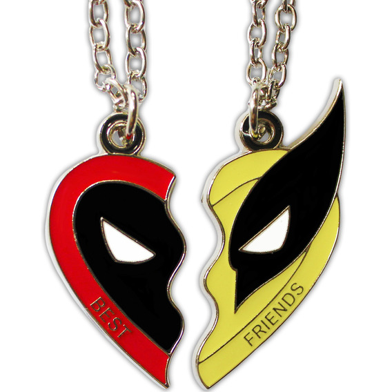 Collar Amistad Deadpool Y Wolverine Película Mejores Amigos