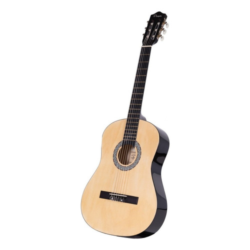 Guitarra criolla clásica infantil Parquer Custom GC838 para diestros marrón clara laca