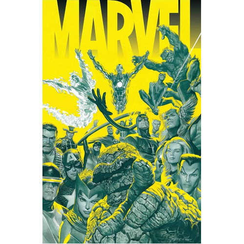 Marvel, de Alex Ross. Editorial Marvel, tapa blanda en inglés, 2021
