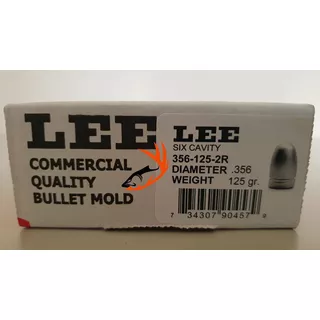 Molde Lee 6 Cavidades 9mm .356 125gn 90457 (lyman , Rcbs)