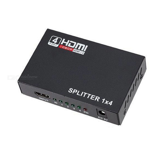 Hdmi Splitter 1x4 Full Hd 4k 2k Multiplica Señal