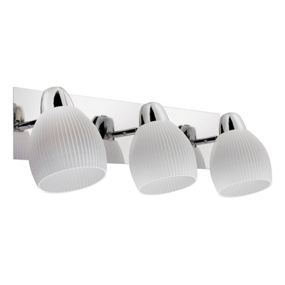 Aplique 3 Luces Bella Movil Acero Cromo 3d Apto Led E27