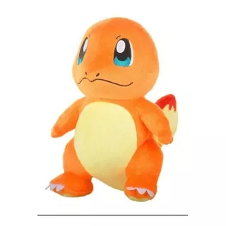 Peluche Original De Charmander Pokémon! Suave Y Esponjoso