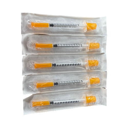 Jeringa Insulina Desechable 0,5 31g X 5/16 Well Capacidad en volumen 0 cc