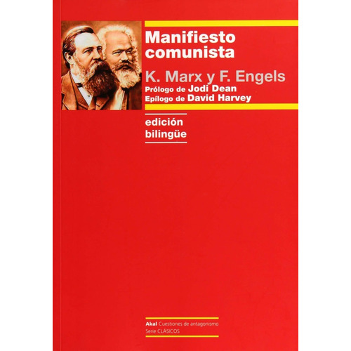Manifiesto Comunista Edición Bilingüe Karl Marx Ed. Akal