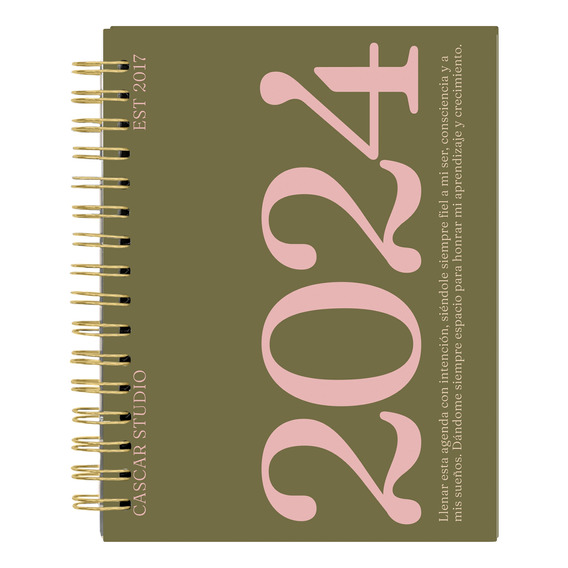 Agenda Personal 2023 Cascar Studio 