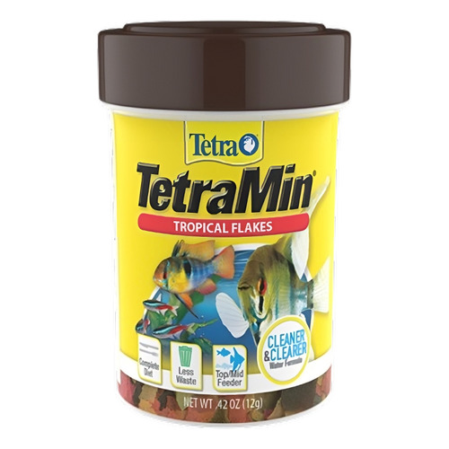 Alimento en escamas para peces tropicales Tetra Tetramin Tropical Flakes 12g