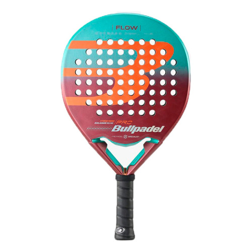 Paleta Bullpadel Padel Mujer Flow W 22 Aqua-nja-bordo Cli Color Aqua-naranja-bordo