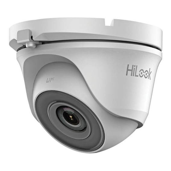 HIKVISION Cámara de seguridad Turret TurboHD Hilook 2mp (1080p) Metálica Lente 2.8mm Ir 20mts Alta resolución CCTV Seguridad exterior IP66