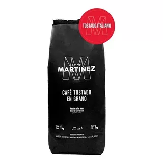 Café En Grano Tostado Café Martinez Italiano 1kg