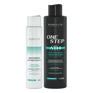 Escova Progressiva Ath 1l+shampoo Antirresíduo 500ml