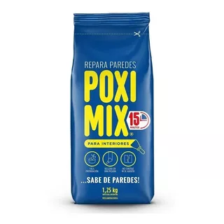 Poximix Adhesivo Plastico Repara Grietas 1,25kg