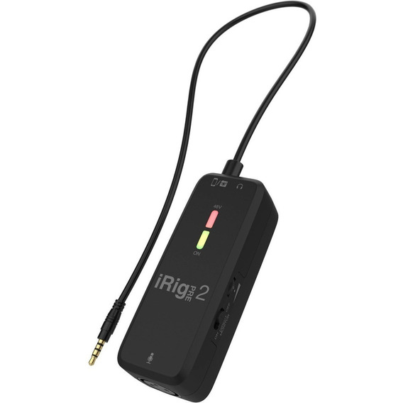 Interfaz De Micrófono Irig Pre 2 Ik Multimedia