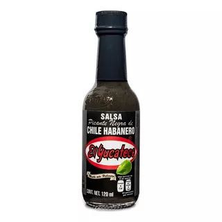 El Yucateco Salsa Picante Negra De Chile Habanero 120 Ml
