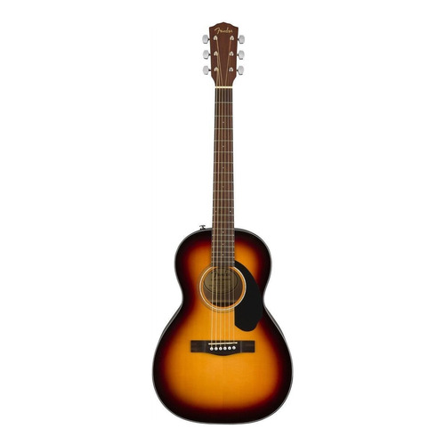Guitarra acústica Fender Classic Design CP-60S para diestros three-tone sunburst brillante