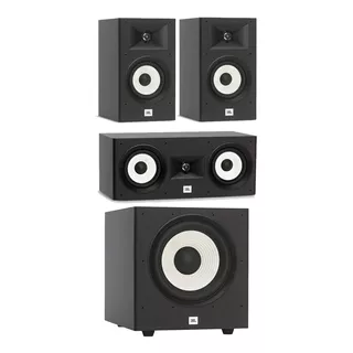 Kit Home Theater 3.1 Jbl Linha Stage Central Sub Bookshelf