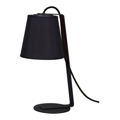 Veladores Modernos Lamparas Mesa Luz Cable Textil Led Lsi