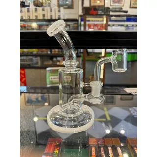 Bong Pipa De Agua Vidrio Pirex Percolador Banger Rosin Dab