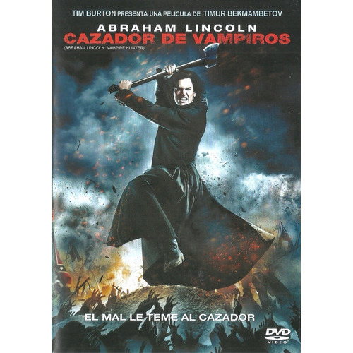 Abraham Lincoln Cazador De Vampiros | Dvd Película Nueva