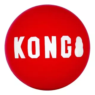 Kong Signature 2 Pelotas Medianas Ultra Rebote Color Rojo