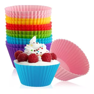 Forma Cupcake Antiaderente Com 3 Forminhas Silicone