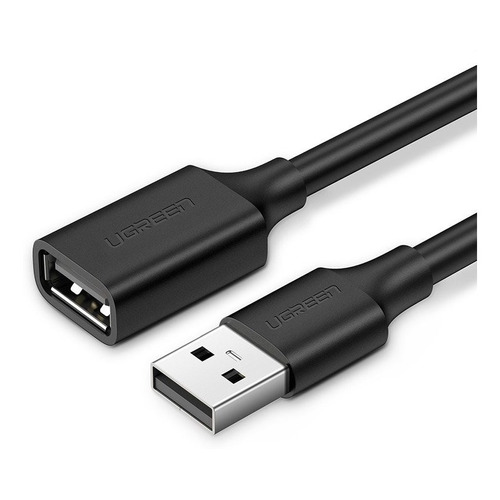 Cable extensor USB 2.0 tipo A macho a hembra Ugreen de 1 m