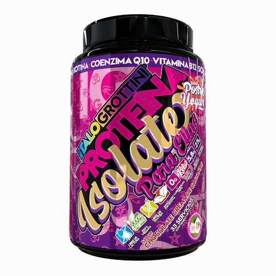 Proteina Isolate Para Ellas - Italo Grottini - 33 Servicios 