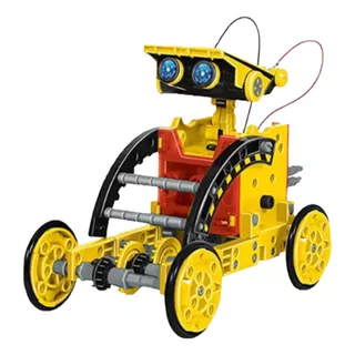 Kit Didáctico Robot Solar 12 En 1 Para Armar Niños