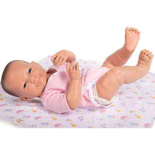 Sofi/bruno Bebe Real Goma Body Pañal 38cm Casita De Muñeca