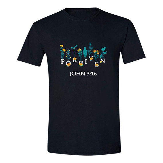 Playera Hombre Cristianas Faith Jesucristo Jc1019